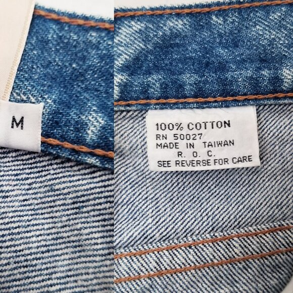 Vintage Bill Blass High Waist Pleated Front Mom Jean 10 Stone Wash Tapered Leg - Picture 10 of 16